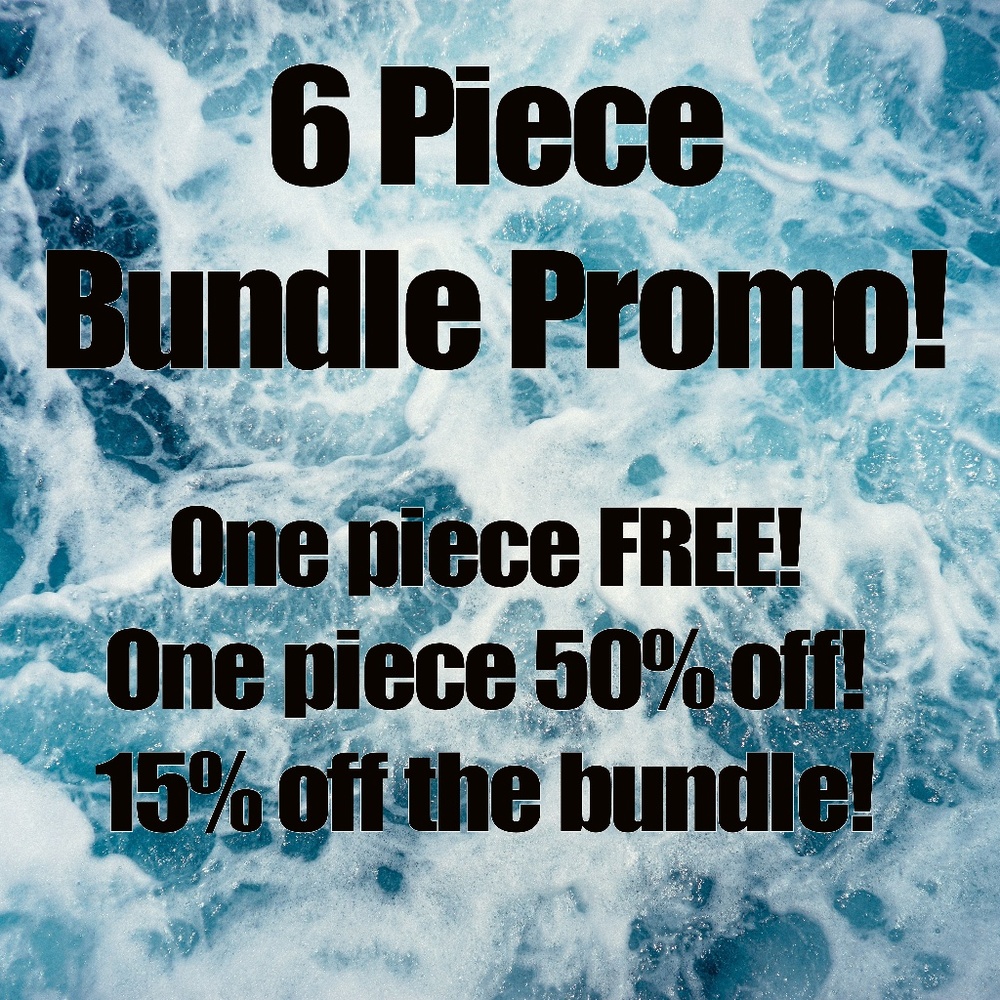 6 Piece Bundle Promo! See Description!!!
